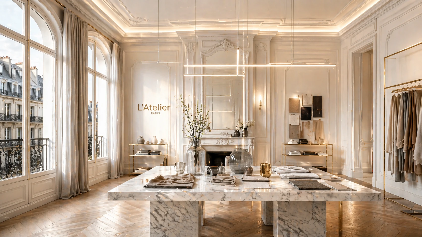 L'Atelier The Glasshouse Interior